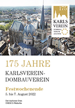 Flyer "175 Jahre Karlsverein-Dombauverein - Festwochenende"